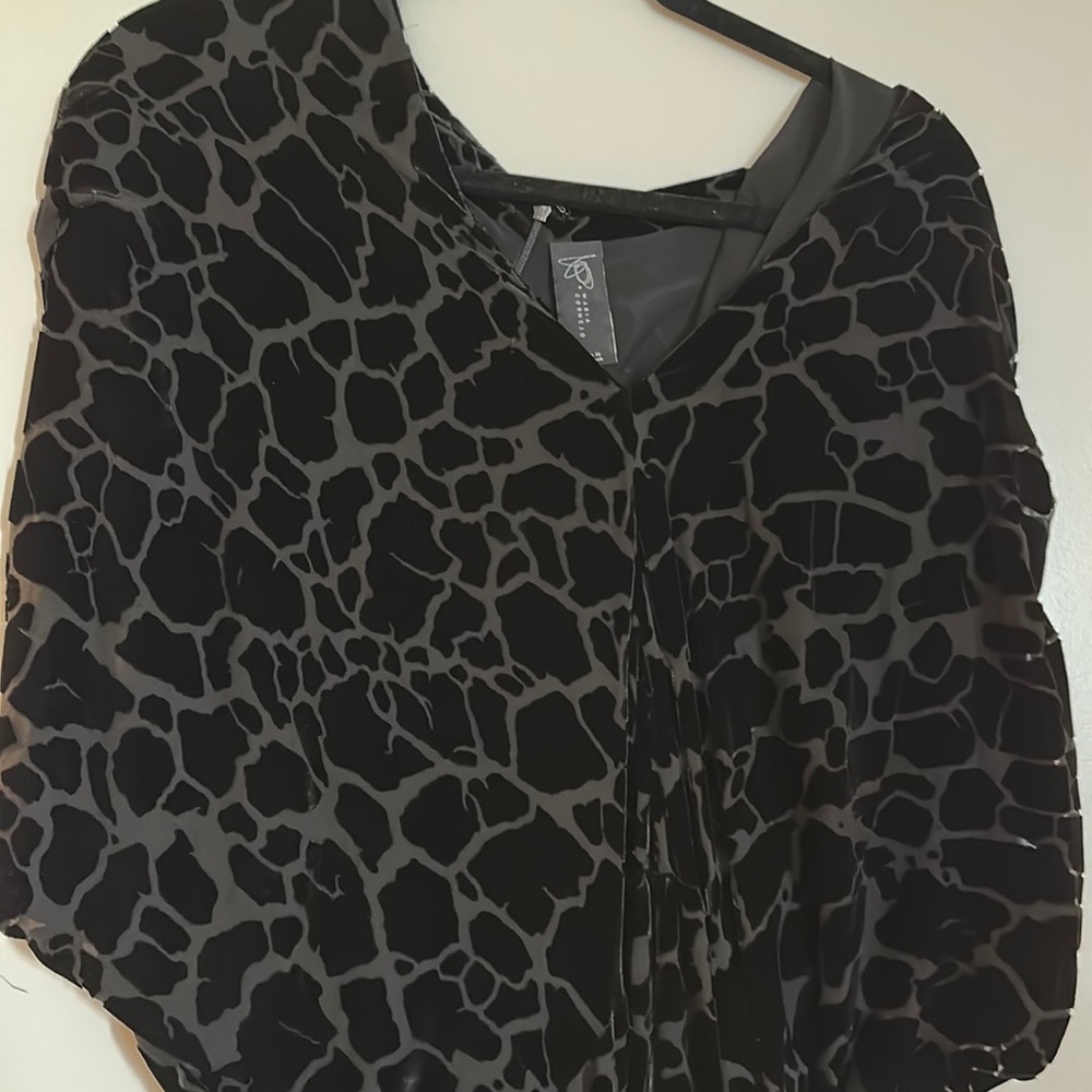 Beautiful velvet dress by Maria + Cornejo